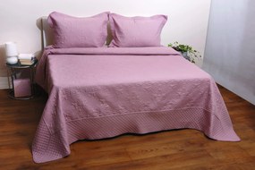 Σετ Κουβερτώριο Ημίδιπλο 160x240 Olivia Blush Pink Anna Riska