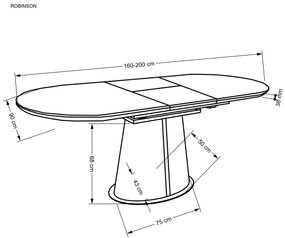 Holly Τουαλέτα Λευκή με Φωτισμό 94x43x140cm