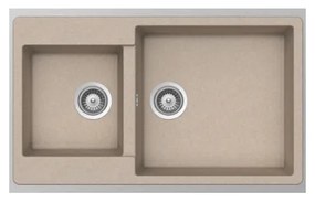 Schock Cristalite Element 31290 Sabbia Ένθετος Νεροχύτης 86x50cm