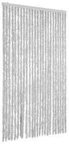 vidaXL Σήτα Εντόμων Γκρι 100 x 230 εκ. από Σενίλ