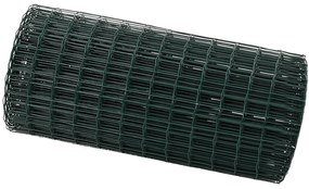vidaXL Euro Φράχτης Πράσινος 0.4x50 μ Χάλυβας