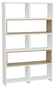 Intrahome Βιβλιοθήκη Thorin Intrahome επεκτεινόμενη λευκό-φυσικό 163,5x22x150εκ | SKU: INTRAPA-231111481