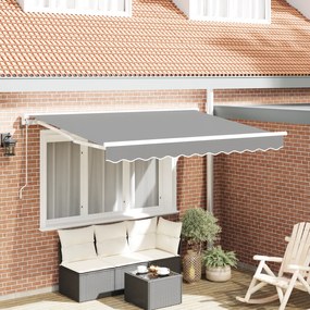 vidaXL Electric Awning Frame Αναδιπλούμενη 3.5x2 εκ Μεταλλική