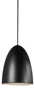 Κρεμαστό Φωτιστικό 1xΕ27 Μέταλλο Φ20cm Nexus 2 DFTP-2020583003-Μαύρο 2020583003