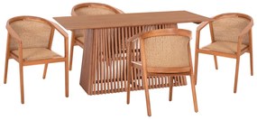 Intrahome ΣΕΤ ΤΡΑΠΕΖΑΡΙΑΣ 5ΤΜΧ SCASABLANCAINCASABLANCALTCASABLANCAIE-CASABLANCALTCASABLANCAIHERESE .02 ΟΡΘΟΓΩΝΙΟ ΤΡΑΠΕΖΙ & 4 ΚΑΡΕΚΛΕΣ intraho-0007950