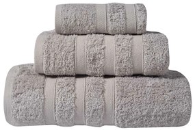 Πετσέτα Προσώπου (50x90) Das Home Prestige Line 650gsm Γκρι