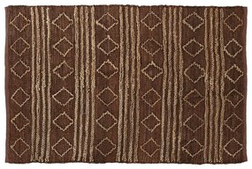 Χαλί Home ESPRIT Καφέ Ρόμπος 120 x 180 x 1 cm