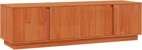 vidaXL Ντουλάπι TV Κερωμένο Καφέ 140 x 40 x 40 εκ Στερεό πεύκο
