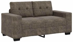 vidaXL Καναπές 2 pcs Σκούρο γκρι 221 x 78 x 80 εκ Τεχνητό δέρμα