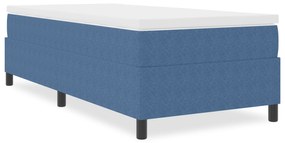 vidaXL Κρεβάτι Box Spring Μπλε 100x200 εκ Κορντούρα