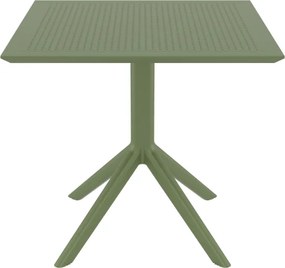 Τραπέζι Sky Siesta τετράγωνο-80 x 80 εκ.-Olive - Πράσινο