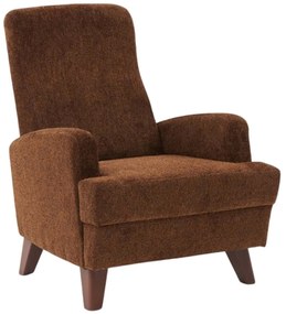 Πολυθρόνα - Μπερζέρα Kana 825BLC2930 76x87x91cm Brown