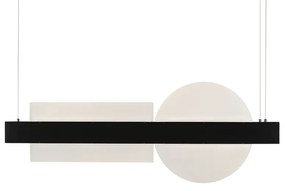 Φωτιστικό Κρεμαστο Aca DCR39214 EARTH Μαύρο Ματ (Black Mat) 3000K