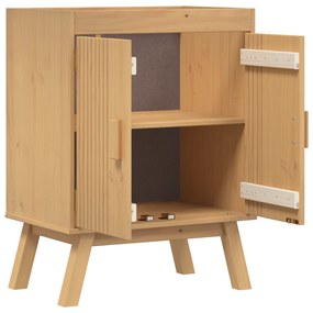 vidaXL Ντουλάπι βάσης 114x43x73,5 εκ Μασίφ ξύλο πεύκου
