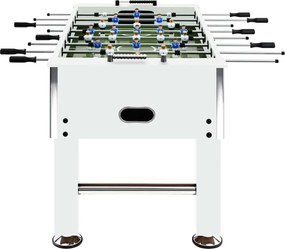 vidaXL Ποδοσφαιράκι Επιτραπέζιο Λευκό 140x74,5x87,5 εκ. 60 κ. Ατσάλι