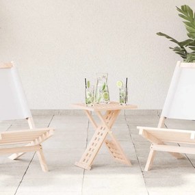 Τραπεζάκι σαλονιού Καφέ 33 x 33 x 40,5 εκ Στερεό ξύλο καρυδιάς