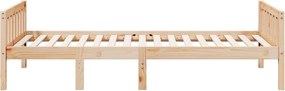 vidaXL Κρεβάτι Παιδικό Χωρίς Στρώμα 90x200 εκ. Μασίφ Πεύκο