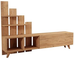 Έπιπλο Τηλεόρασης Vale 505CRL1911 160x33x115cm Pine