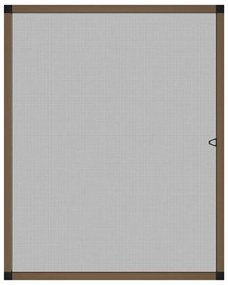 vidaXL Σήτα Εντόμων για Παράθυρα Καφέ 80 x 100 εκ.