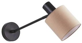 Απλίκα Τοίχου Homelighting 77-8869 Black/Brown