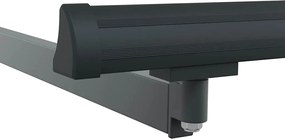 vidaXL Σκελετός Τέντας Ρυθμιζόμενος Ανθρακί 3,5 x 2,5 μ Ατσάλι