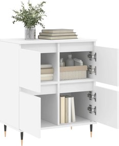vidaXL Συρταριέρα Λευκή 60 x 35 x 70 εκ. από Επεξεργασμένο Ξύλο
