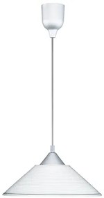 Diego Μοντέρνο Κρεμαστό Φωτιστικό Μονόφωτο με Ντουί E27 σε Λευκό Χρώμα Trio Lighting 301400101