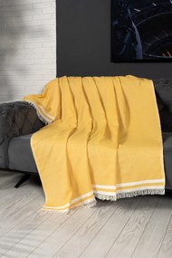 Sofa Cover Alinda - Mustard (170 x 230) Mustard