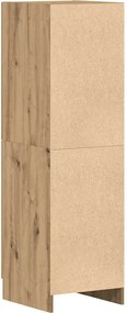 vidaXL Ντουλάπι Κουζίνας Αρτισιανή Δρυς 38x41,5x131,5 εκ. Επεξεργ.Ξύλο