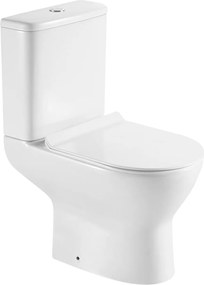 Karag Amfipolis Round TR 125P Rimless - Λεκάνη με καζανάκι