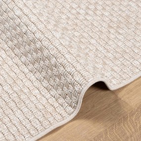 vidaXL Χαλιά χώρου Ορθογώνιος FARO Κρεμ 200 x 140 cm Πολυεστέρας