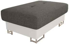 Πουφ Cotere-Gkri-Leuko - 106.00Χ67.00Χ42.00cm