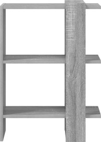 vidaXL Ράφι Βιβλίων 2 επιπέδων 52 x 25 x 71,5 εκ Επεξεργασμένο Ξύλο