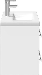 vidaXL Ντουλάπι Μπάνιου με Ενσωματωμένο Νιπτήρα Λευκό