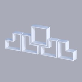 Wall Shelf Elitra - White White