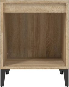 vidaXL Κομοδίνο Sonoma Δρυς 40x35x50 εκ.