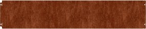vidaXL Περίγραμμα γκαζόν 10 τμχ. 20 x 103 cm Σκ rusty