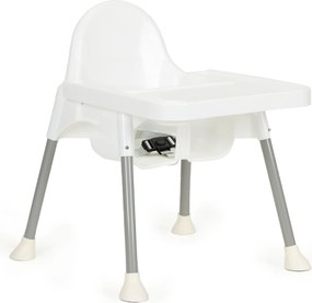 Feeding chair 2in1 white ECOTOYS
