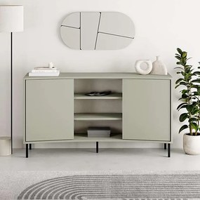 Μπουφές Frem Megapap χρώμα ash green 150x40x81εκ.
