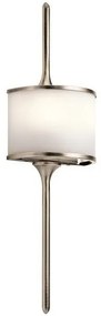 Απλίκα Φωτιστικό Μπάνιου 2xG9 IP44 56cm Mona Elstead Lighting-KL-MONA-S-CLP-Ασημί KL-MONA-S-CLP