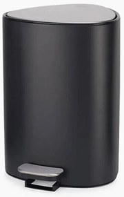 Κάδος Απορριμμάτων Easystore 70595 5Lt Φ22,5x30,8cm Black Mat Joseph Joseph Stainless Steel