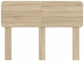 vidaXL Κεφαλάρι Δρύς Sonoma 120 cm Επεξεργασμένο ξύλο