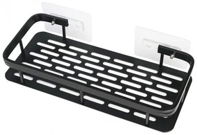 Ράφι Τοίχου Huh-0162 Αλουμινίου 30x5x13cm Μαύρο HUH-0162 HOME USE HUH-0162