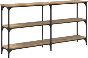 vidaXL Τραπέζι κονσόλας Artisan Oak 150 x 29 x 75 εκ