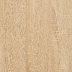 vidaXL Τραπεζάκι Σαλονιού Sonoma Δρυς 60x60x42 εκ. από Επεξ. Ξύλο