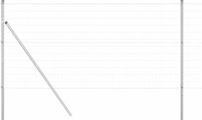 vidaXL Τεντώτο με στήριγμα Ασημί 1 x 10 m Χάλυβας και PVC