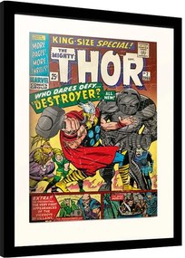 Κορνιζαρισμένη αφίσα Marvel - Thor - King Size Special