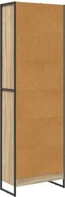 vidaXL Βιβλιοθήκη 60 x 30 x 189,5 εκ Επεξεργασμένο ξύλο Σονόμα