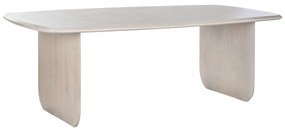 Τραπεζαρία Home ESPRIT Λευκό Ξύλο από Μάνγκο 218 x 100 x 76 cm