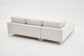 Corner Sofa Berlin Left - Cream, Gold Cream
Gold
